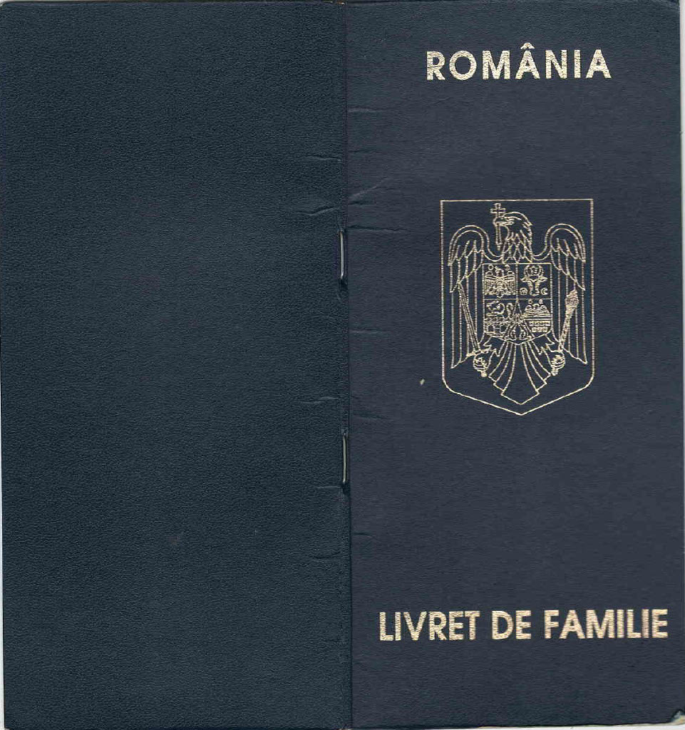 Libro de Familia Rumanía